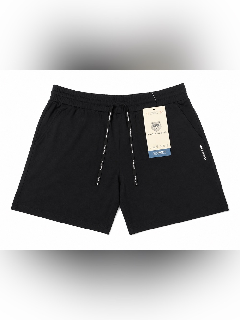 Pair of Thieves Men's Black Athletic Lounge Shorts